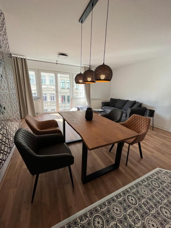 Ferienwohnung Schöne, neu sanierte Unterkunft in belebter Region Leipzig Exterior foto